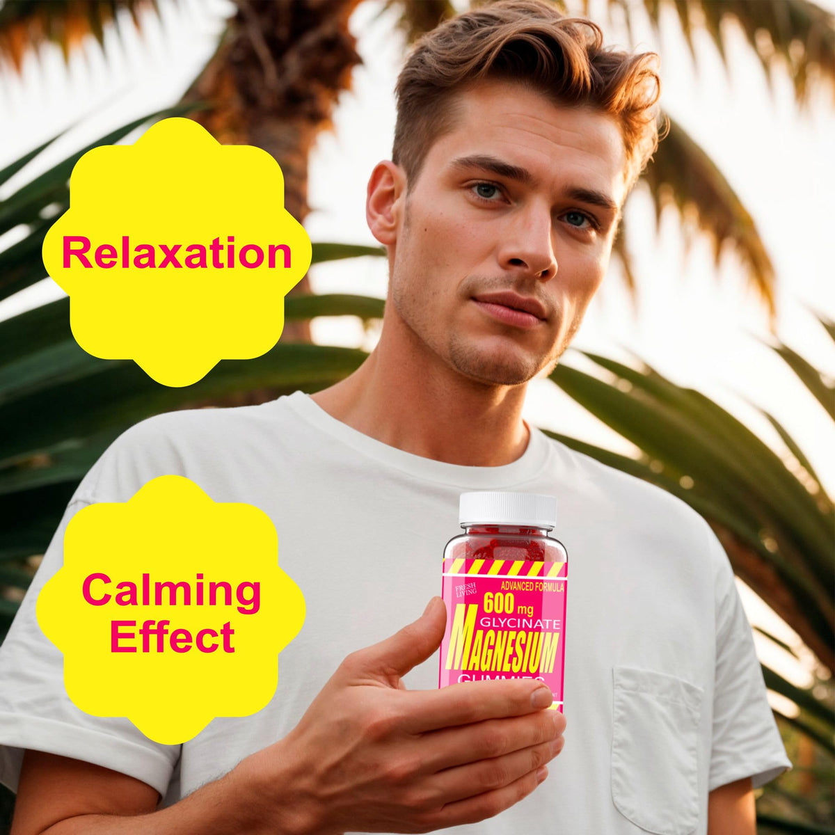 Gummies de Magnésium Glycinate BIZYAC, dosage recommandé