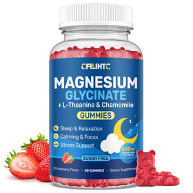 Gummies de magnésium glycinate CFILIHTC, 500mg, vue de face