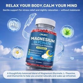 Gummies de magnésium glycinate CFILIHTC, dosage recommandé
