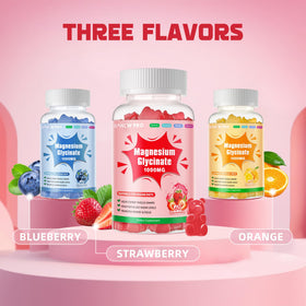 Gummies de Magnésium Glycinate DANEW Pro avec un verre d'eau