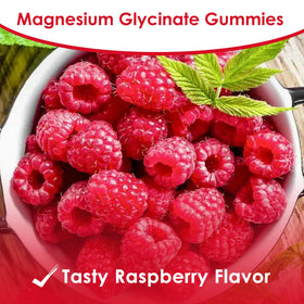 Gummies de Magnésium Glycinate Friymbex ouvertes montrant leur texture