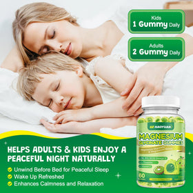 Gummies de magnésium glycinate GZ HAOYUAN, gros plan sur la texture
