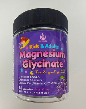 Gummies de magnésium glycinate JIANKYTZ avec extrait de camomille
