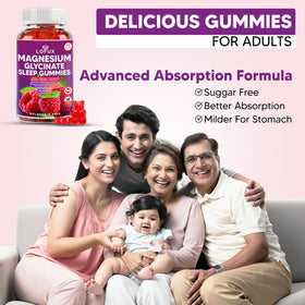 Gummies de magnésium glycinate Lofux 400mg à côté d'autres compléments