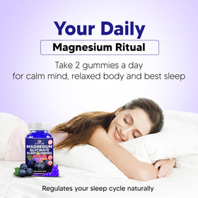 Gummies de Magnésium Glycinate Lofux avec des ingrédients naturels