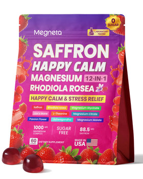 Gummies de Magnésium Glycinate MEGNETA en boîte de 131g