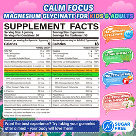 Gummies de magnésium glycinate Nextdia, présentation des gummies avec goût myrtille