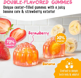 Gummies de magnésium glycinate OH MY CHEWY, emballage et contenu