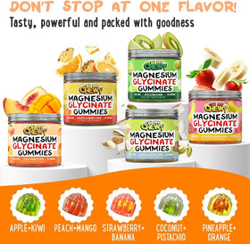 Gummies de magnésium glycinate OH MY CHEWY ouvertes