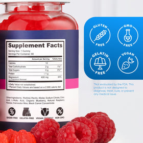 Gummies de magnésium glycinate PURA WEX NUTRITION dans un contexte de vie quotidienne