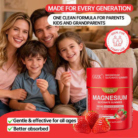 Gummies de magnésium glycinate SAYIDON, prise quotidienne