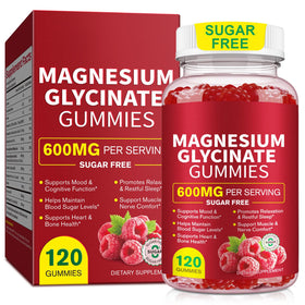 Gummies de Magnésium Glycinate SBHEANGBA 600mg en flacon