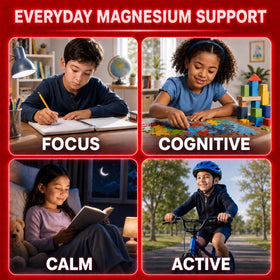 Gummies de Magnésium Glycinate Tewuky, présentation des gummies individuelles