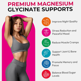 Gummies de magnésium glycinate Xytora 600mg saveur framboise sur une table