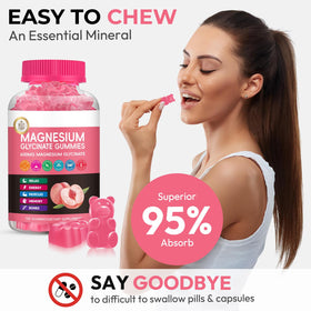 Gummies de magnésium glycinate Xytora, vue sur l'étiquette