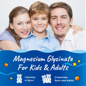 Gummies de magnésium Hovika, pot avec gummies à côté d'un jouet