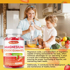 Gummies de Magnésium MEENCCD avec fraises fraîches