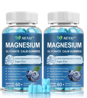 Gummies de magnésium MENXI 600mg, vue de face