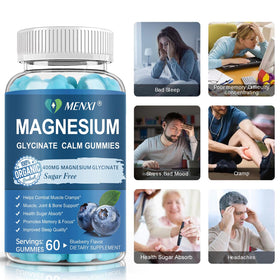 Gummies de magnésium MENXI, dosage par portion