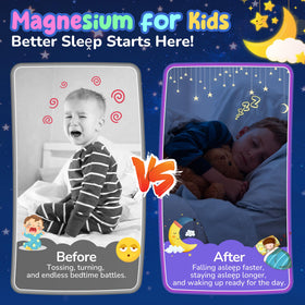 Gummies de magnésium Nextdia pour enfants, ingrédients naturels