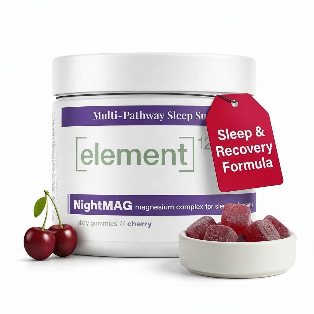 Gummies de Magnésium NightMAG ELEMENT12 cerise vue de face