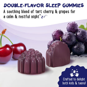 Gummies de magnésium OH MY CHEWY avec un gummy en premier plan