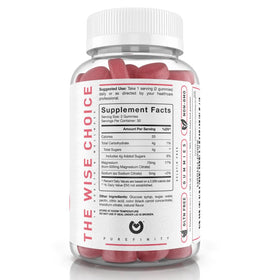 Gummies de Magnésium PUREFINITY sur un fond naturel