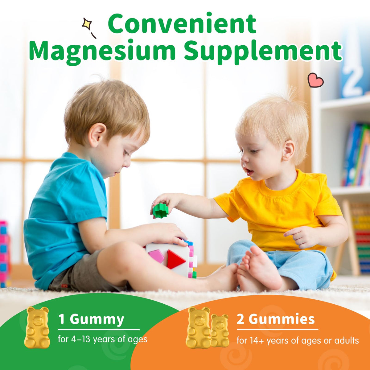 Gummies de magnésium ReviNutra avec une vue rapprochée