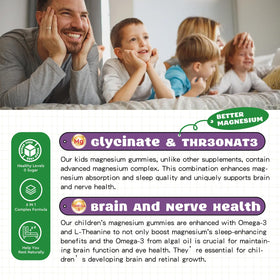 Gummies de Magnésium ReviNutra en prise par un enfant