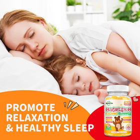 Gummies de magnésium ReviNutra, ingrédients principaux listés