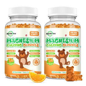 Gummies de Magnésium ReviNutra pour Enfants, pot de 120 unités