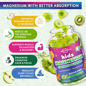 Gummies de Magnésium ReviNutra, vue de près des gummies