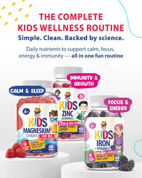 Gummies de magnésium SUNNY SAM 100mg avec des fruits