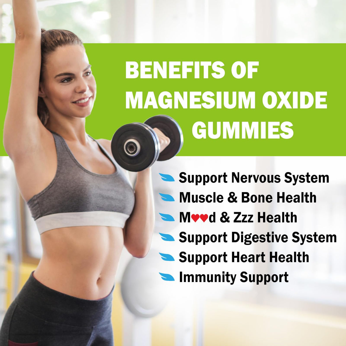 Gummies de magnésium ZA'ZA K ORGANICS, en gros plan sur la texture