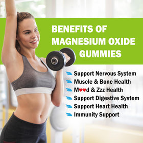 Gummies de magnésium ZA'ZA K ORGANICS, en gros plan sur la texture