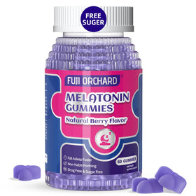 Gummies de Mélatonine 5mg FUJI ORCHARD vue avant avec emballage