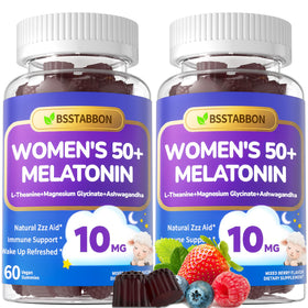 Gummies de mélatonine BSSTABBON 10 mg avec packaging avant