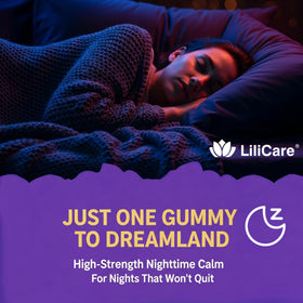 Gummies de Mélatonine LILICARE en gros plan