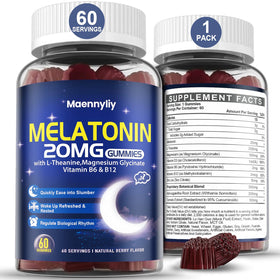 Gummies de mélatonine Maennyliy 20mg pot avant