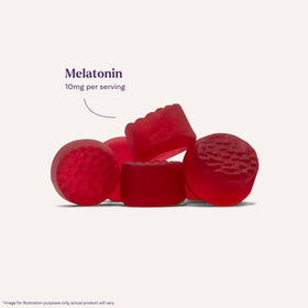 Gummies de mélatonine Natrol, texture douce et moelleuse