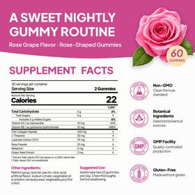 Gummies de mélatonine Nature's Key avec collagène, ouverts