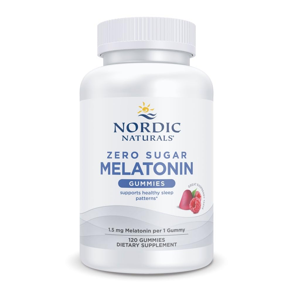 Gummies de Melatonine Nordic Naturals 1,5mg, vue de face