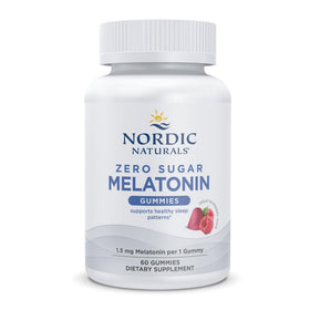 Gummies de mélatonine Nordic Naturals en boîte, vue avant