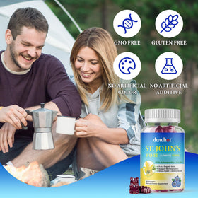 Gummies de millepertuis bio 600mg duwhot avec ingrédients