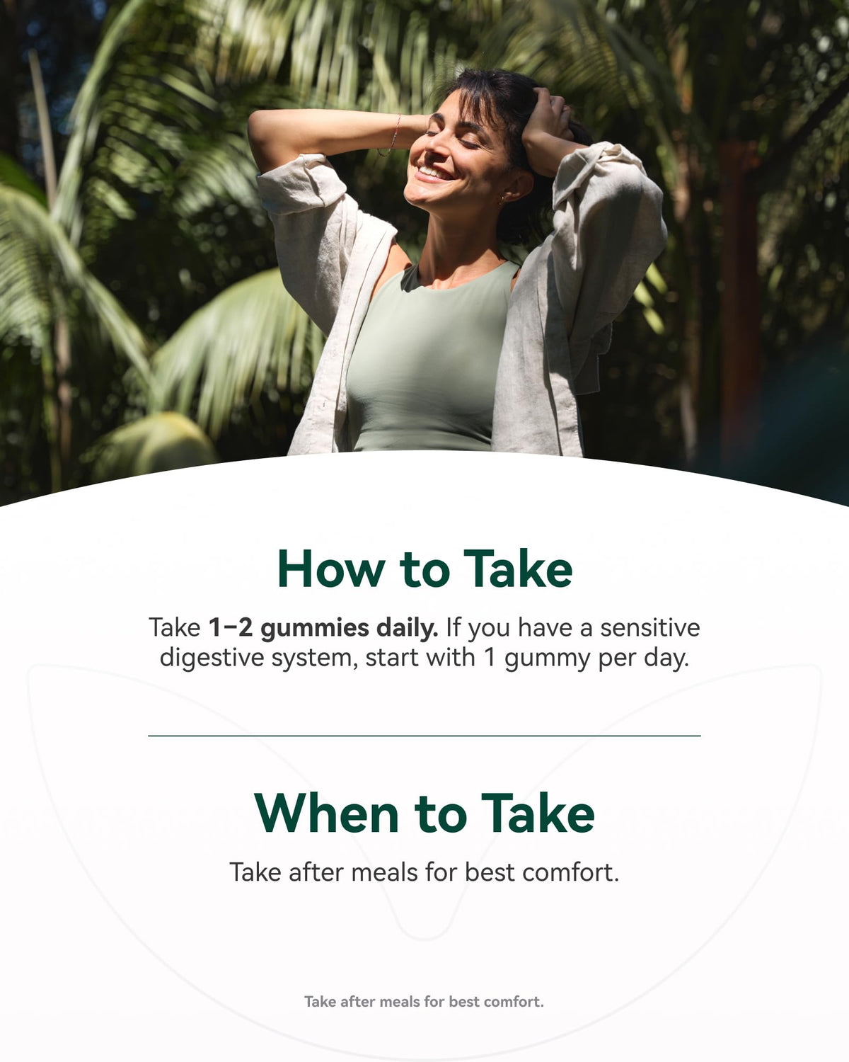 Gummies de Moringa Bio Inner Brightness avec ingrédients visibles