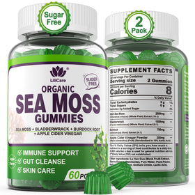 Gummies de Mousse de Mer EnvyDeal pot de 408g vue de face