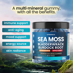 Gummies de mousse irlandaise Vitamax, prise en main, présentation