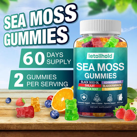 Gummies de Mousse Marine Bio letollhold à côté d'autres compléments