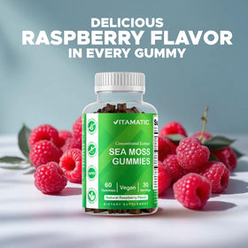 Gummies de Mousse Marine Vitamatic dans la main
