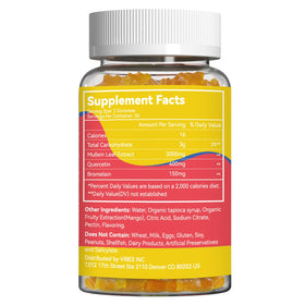 Gummies de Mullein SmildeHeal sur une table